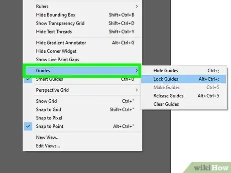 Image titled Unlock Guides in Illustrator Step 6