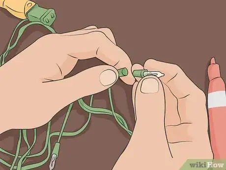 Image titled Fix Christmas Lights That Are Half Out Step 12