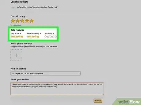 Image titled Leave a Review on Amazon Step 7