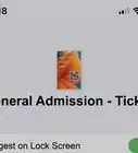 Add a Ticket to an Apple Wallet