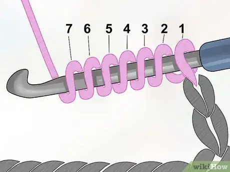 Image titled Crochet the Bullion Stitch Step 3