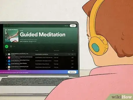 Image titled Add Meditations to Spotify Step 1