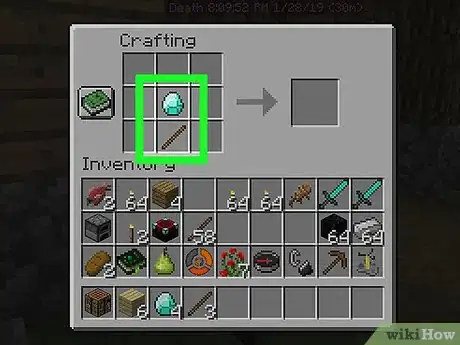 Image titled Craft a Diamond Sword in Minecraft Step 7