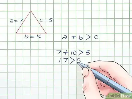 Image titled Determine if Three Side Lengths Are a Triangle Step 2