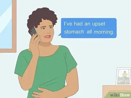 Image titled What to Say when Calling in Sick with Diarrhea Step 1