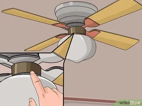 Image titled Fix a Squeaking Ceiling Fan Step 4