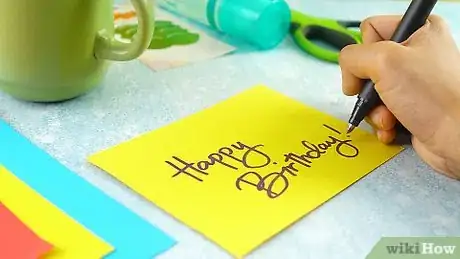 Image titled Make a Simple Handmade Birthday Card Step 7