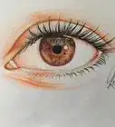 Draw an Eye in Colored Pencil