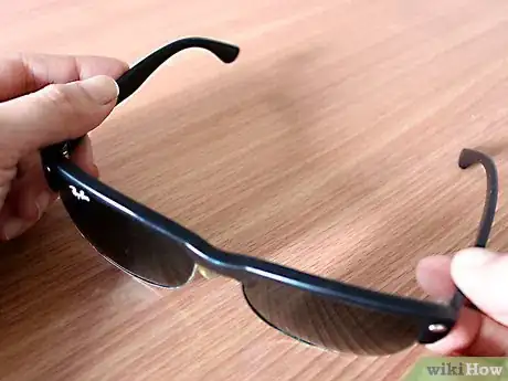 Image titled Take Out Lenses from Your Sunglasses Step 1