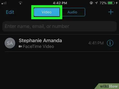 Image titled Make a Video Call on iPhone or iPad Step 2