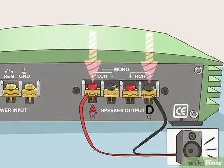 Image titled Bridge an Amplifier Step 3