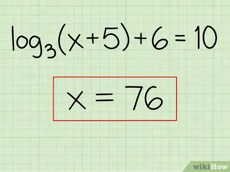 Image titled Solve Logarithms Step 9