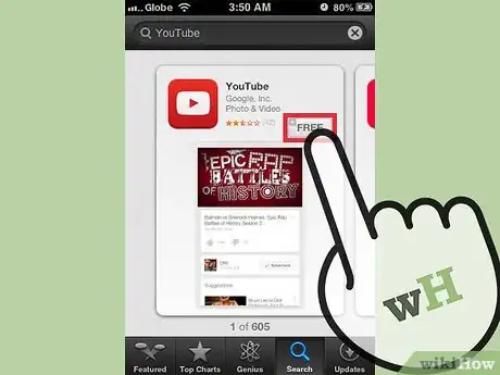 Image titled Use the YouTube App on an iPhone Step 4