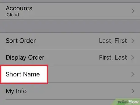 Image titled Display Nicknames for Contacts on an iPhone Step 3