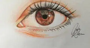 Draw an Eye in Colored Pencil