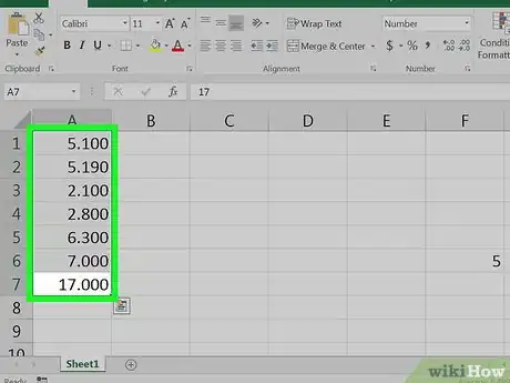 Image titled Remove Leading or Trailing Zeros in Excel Step 7