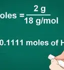 Convert Grams to Moles