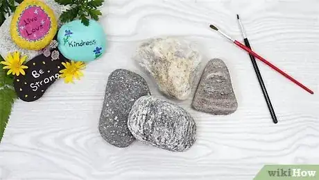 Image titled Make Kindness Rocks Step 1