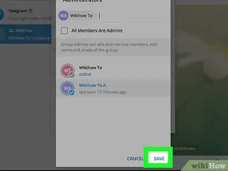 Image titled Make Someone an Admin on Telegram Step 19