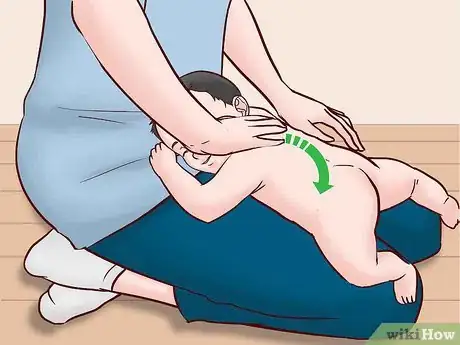 Image titled Massage a Newborn Baby Step 8
