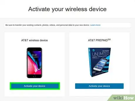 Image titled Activate an iPhone with AT&T Step 2