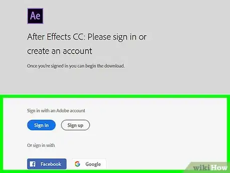 Image titled Download Adobe After Effects on PC or Mac Step 3