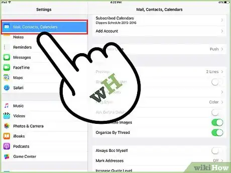 Image titled Set up Email on an iPad Step 8