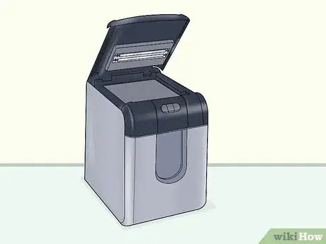 Image titled Shred Paper in a Shredding Machine Step 1