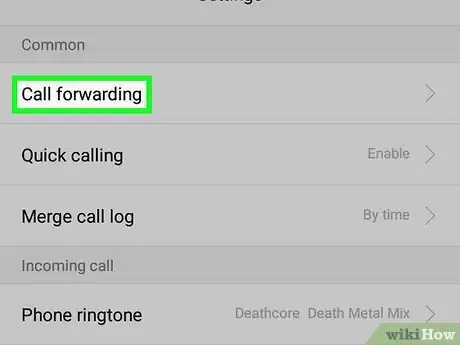 Image titled Unforward Calls on Android Step 5