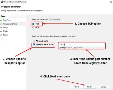 Image titled Remote Desktop Firewall Defender port enable 5A_2