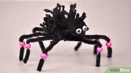 Image titled Make Spiders Out of Pipe Cleaners Step 10