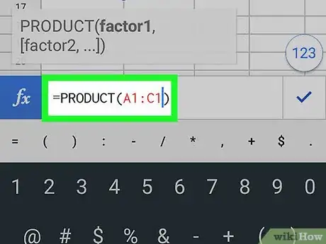 Image titled Apply a Formula to an Entire Column on Google Sheets on Android Step 3