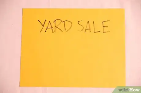 Image titled YardSaleSigns Step 2