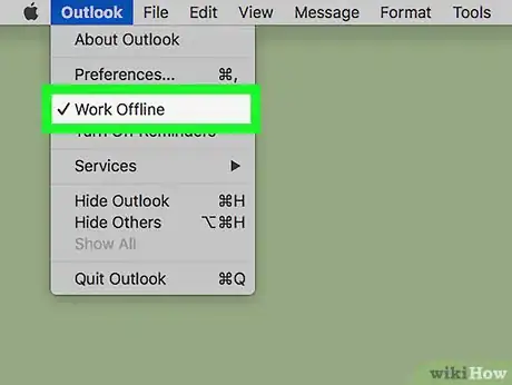 Image titled Disable “Work Offline” in Outlook Step 9