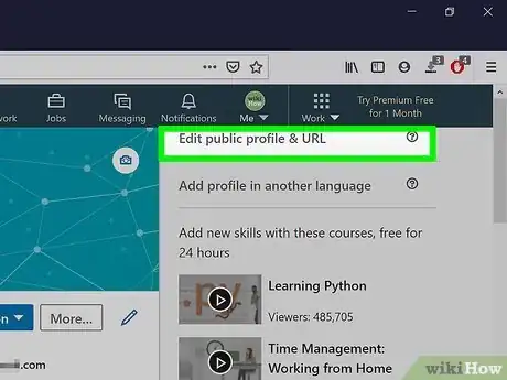 Image titled Hide Your LinkedIn Profile Step 4
