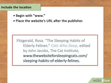 Image titled Cite a Website Using MLA Format Step 12
