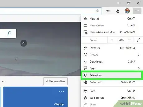 Image titled Download Extensions for Microsoft Edge Step 1