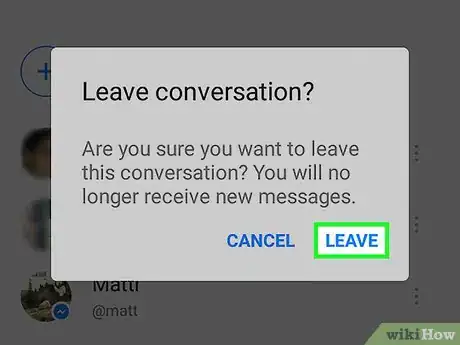 Image titled Leave a Conversation on Facebook Messenger Step 13