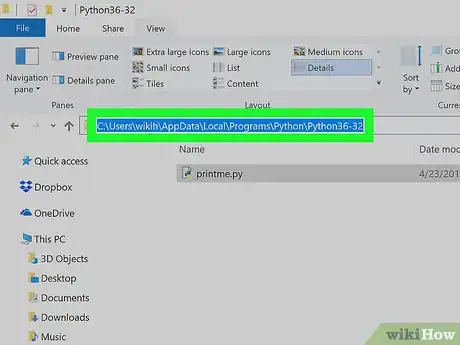Image titled Use Windows Command Prompt to Run a Python File Step 14