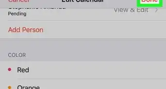 Share an Apple Calendar on iPhone or iPad