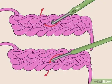 Image titled Foundation Single Crochet Step 13