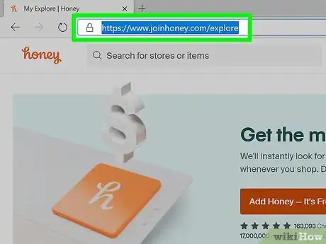 Image titled Sign Up for Honey Step 7