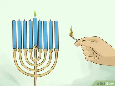 Image titled Light a Chanukah Menorah Step 5