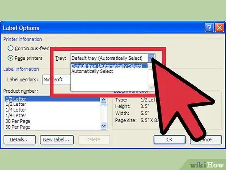 Image titled Create Labels Using Microsoft Word 2007 Step 5