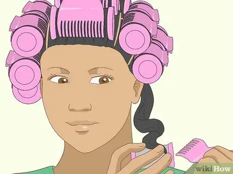 Image titled Use Hair Rollers Step 9