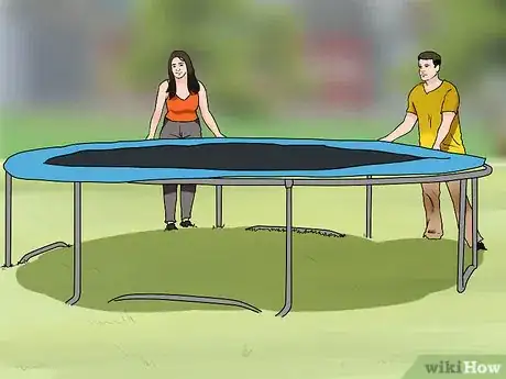 Image titled Set up a Trampoline Step 10