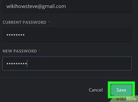 Image titled Change Your Discord Password on a PC or Mac Step 15