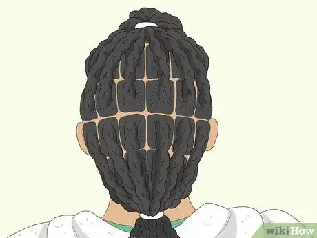 Image titled Set Braids Step 4