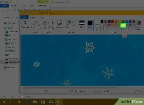Image titled Change an Image Background in MS Paint (Green Screen) Step 7