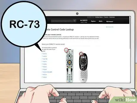Image titled Program a Direct TV Remote Control Step 3